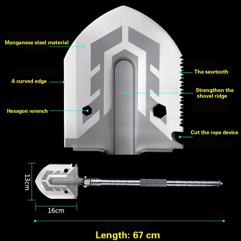 Ultimate Folding Shovel